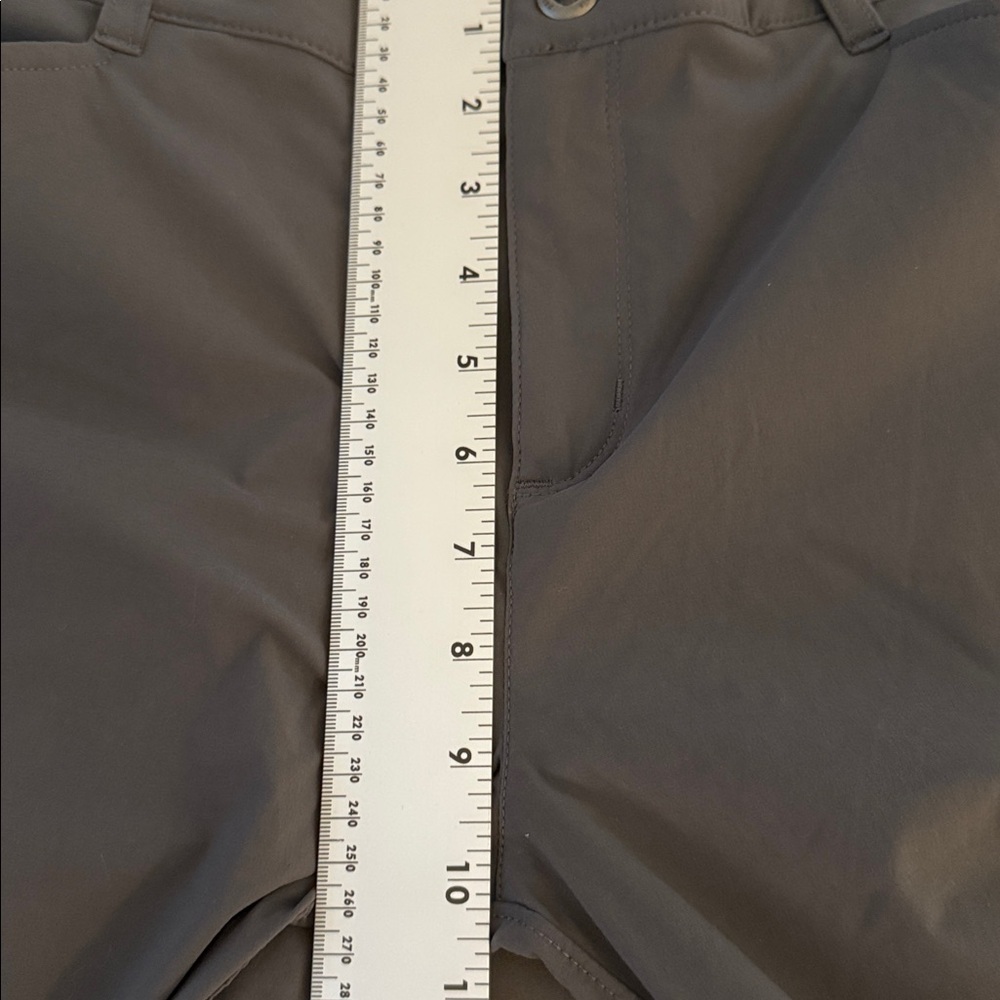 Patagonia stretch Charcoal athletic drawstring Pants size 16 charcoal gray - Picture 5 of 8